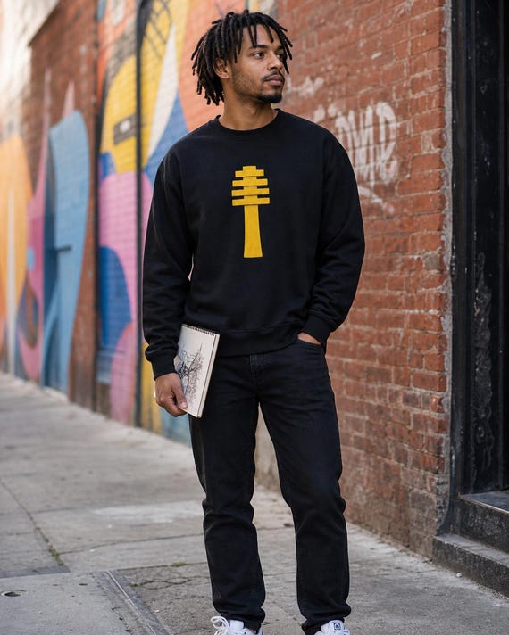 The Djed - Graphic Print Unisex Heavy Blend™ Crewneck Sweatshirt