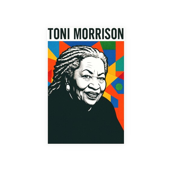 Toni Morrison - Modern Gallery Style Wall Art