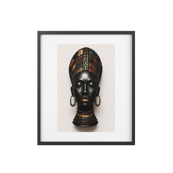 Queen of the Ember Throne -  Framed Print