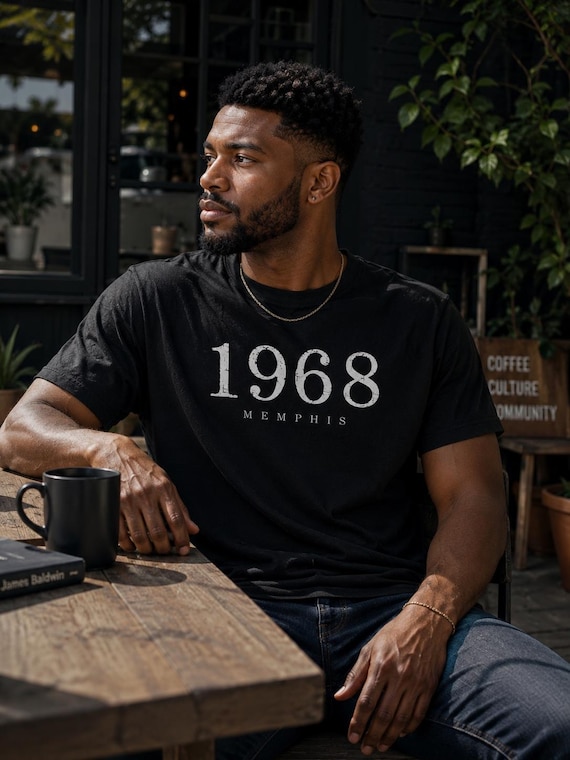 1968 Memphis  T-Shirt | Black History, Cultural Statement Tee