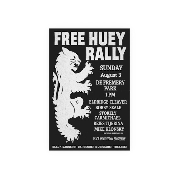 Free Huey Poster Satin and Archival Matte Posters | Vintage Harlem Photography