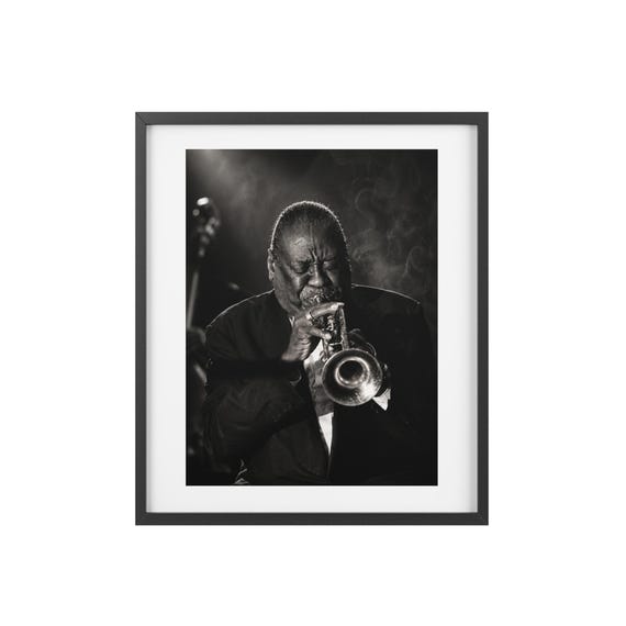 Al Pazant - Musician Digital Print framed poster | Matte