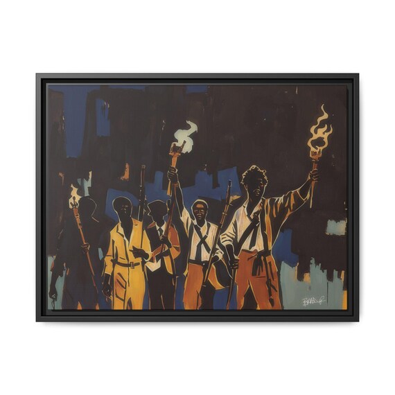 The Uprising - Digital Art on Matte Canvas
