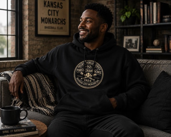 1924 NBL World Series Drawstring Hoodie | Negro Leagues Baseball Tribute