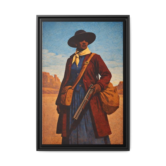 Stagecoach Mary (Riders of the Horizon Series) - Digital Art on Matte Canvas