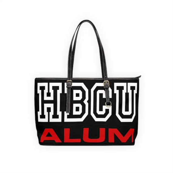 HBCU Alum PU Leather Shoulder Bag