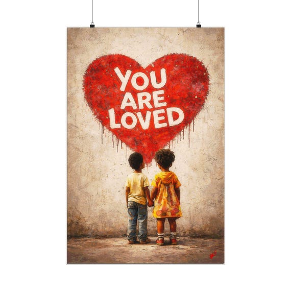 Before the World Breaks Them - Digital Art Poster