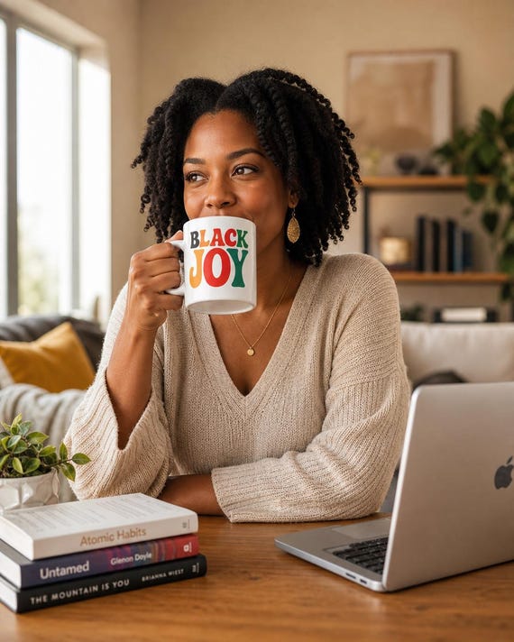 Black Joy - Joyful Coffee Cup