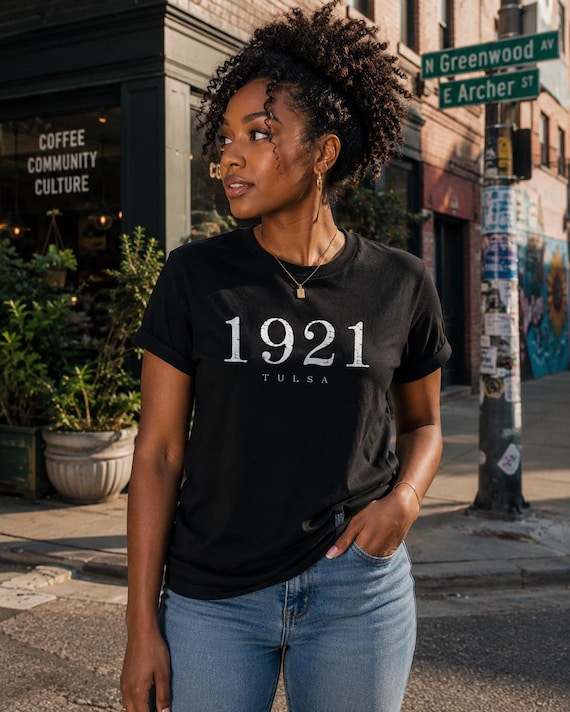 1921, Tulsa  T-Shirt | Black History, Cultural Statement Tee