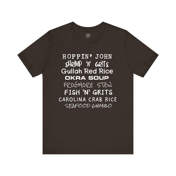 Gullah Cuisine - Custom Graphic Print Unisex Jersey Short Sleeve Tee