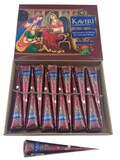 12 Henna Cones Fresh & Natural Handmade Extra Dark Mehandi | Bridal Makeup | Party Tattoos | Henna kit Kaveri product logo