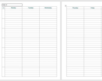 High School Student Agenda