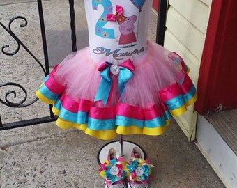 Peppa pig birthday outfit