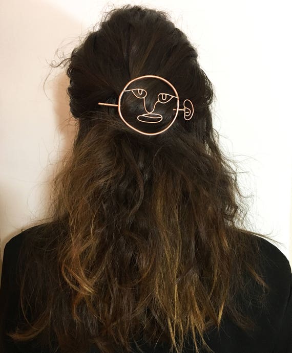 Looking Back Hair Pin Etsy