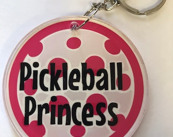 Pickleball Keychains - Pickleball Gifts - Pickleball Accessories