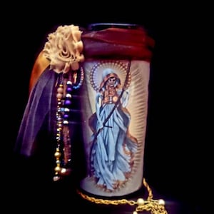 Santa Muerte Designer Candle