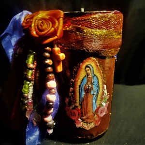 Our Lady Of Guadalupe Prayer Candle