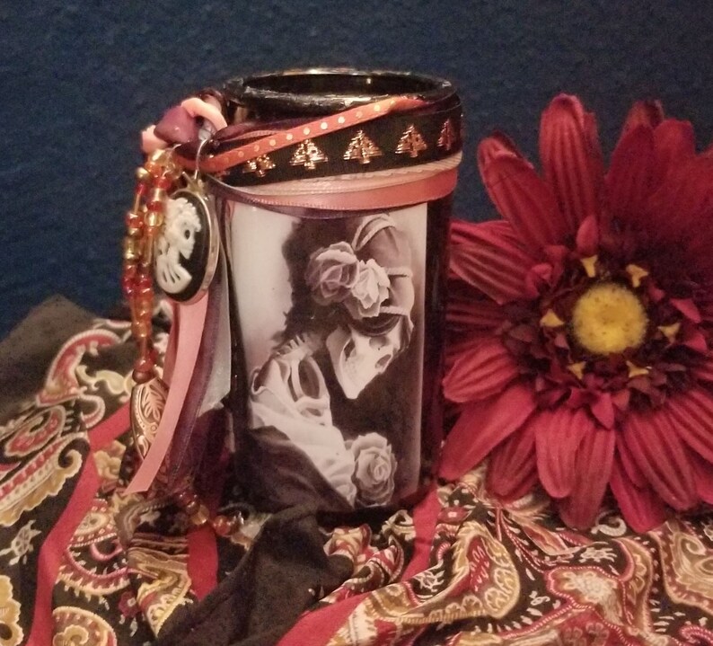 Lady of Death Prayer Candle Etsy