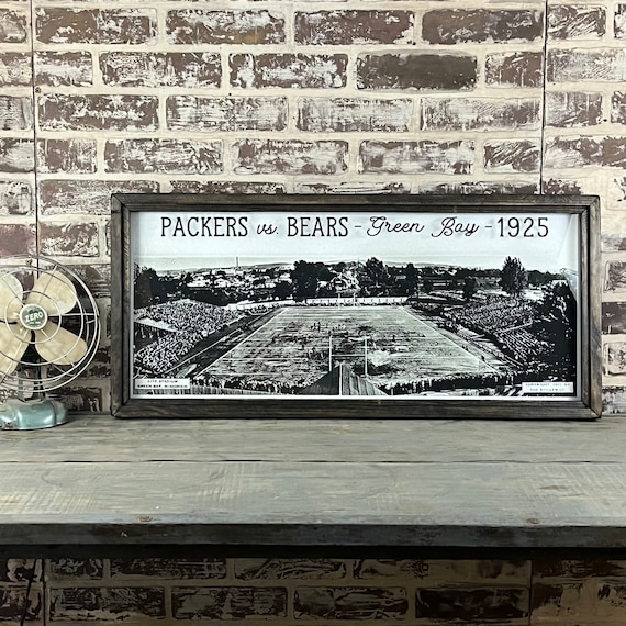 Packers Vs. Bears 1925 City Stadium Green Bay WI Etsy
