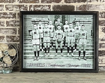 North Carolina Tarheels Basketball Team Conference Champions 1922-1923