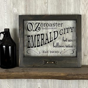 The Wizard of Oz Emerald City Window – Oz Inspired Decor