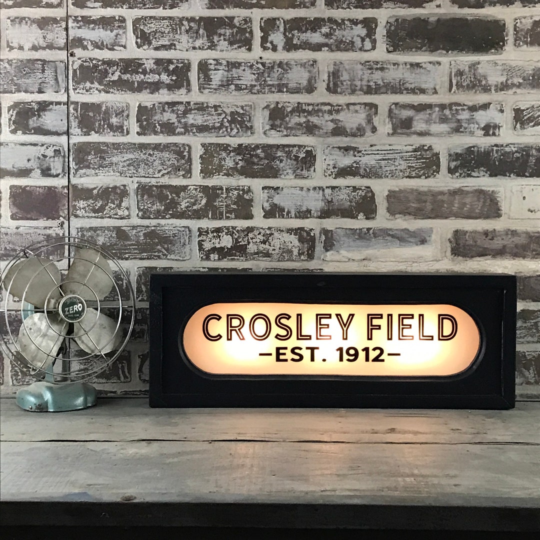 Crosley Field Vintage Lighted Sign Etsy