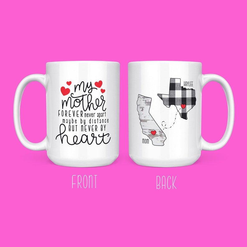 long distance mug for mom