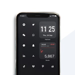 Ios 14 Aesthetic Icon Set Black Black And Red Icons 100 Etsy Apple's new ios 14 update is here, and while we still can't get over how beautiful it is, it's also a little overwhelming. ios 14 aesthetic icon set black black