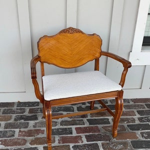 Antique vanity chair for sale hot sale