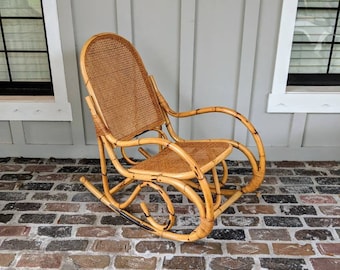 bamboo baby rocker
