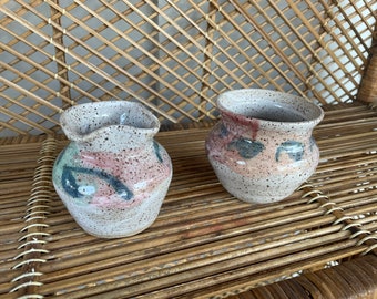 Flower Pot Ceramic 2,5 Litre Shiny pastelltürkis Ceramic Pot On Pot Bowl 