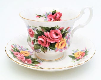 Vintage Royal Albert 'Westbury' Tea Cup & Saucer from the 'Summertime' Series