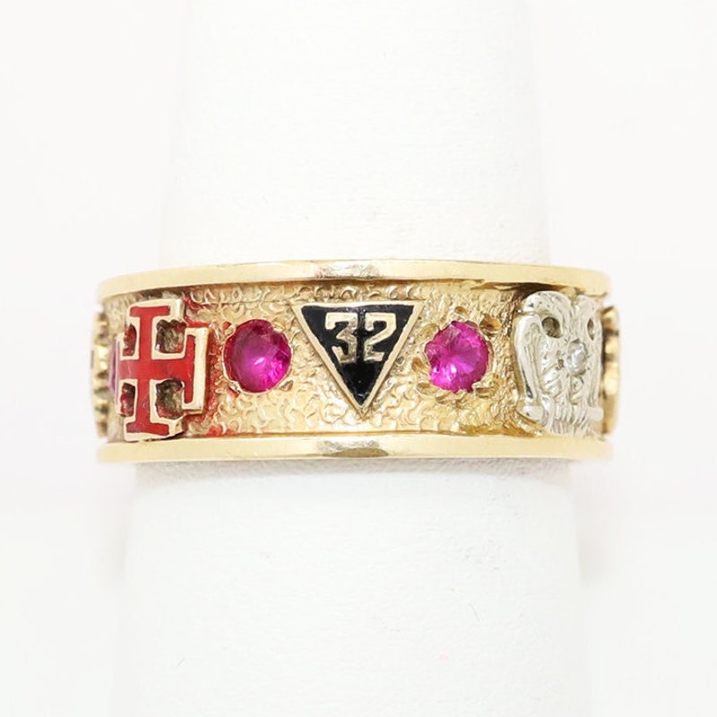 Scottish Rite Ring - Etsy