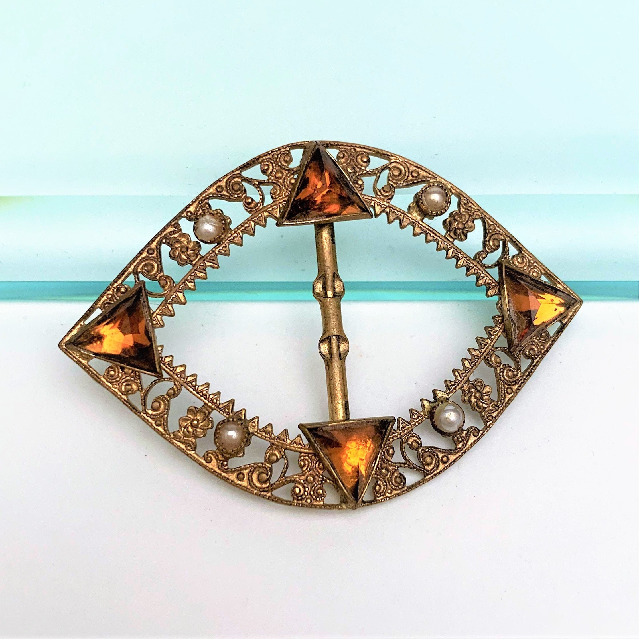 Citrine Belt Buckle - Etsy