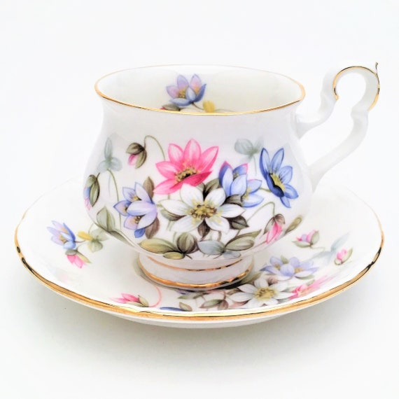 Vintage Royal Albert Tea Cup Saucer In Byron From Etsy