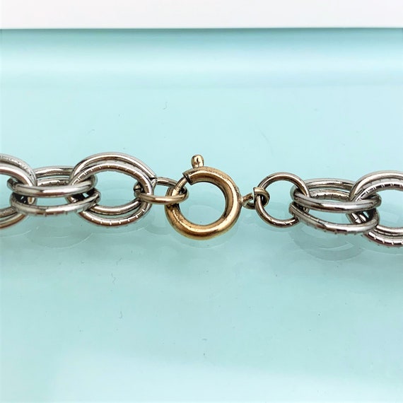 Signed 1970's Capri Enameled Statement Necklace - image 4