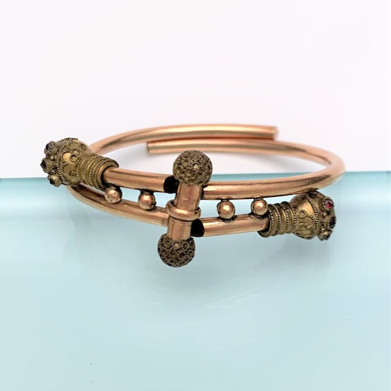 1880s Lorier Gaston elongated chain bracelet | ARV