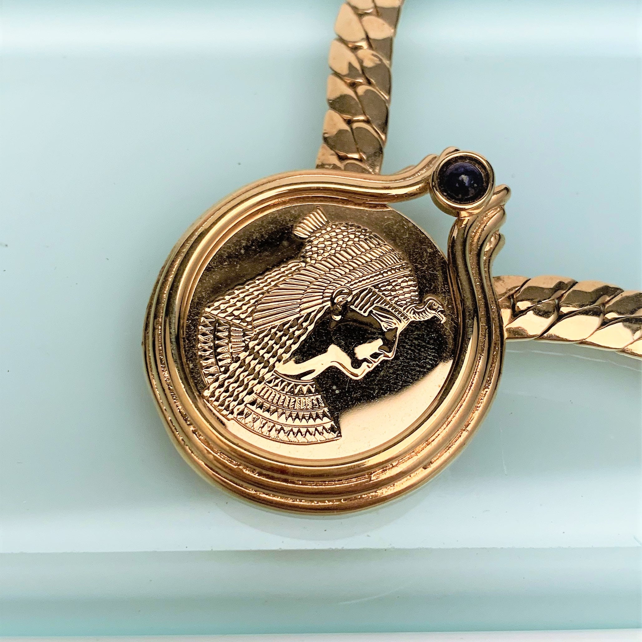 Franklin mint cleopatra best sale necklace
