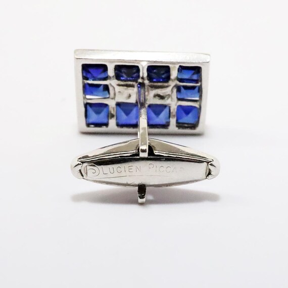 Mid Century Lucien Piccard 14k White Gold, Diamond