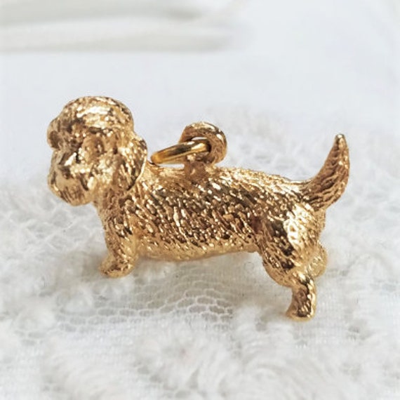Vintage Figural Terrier (Dandie Dinmont) Dog Char… - image 1