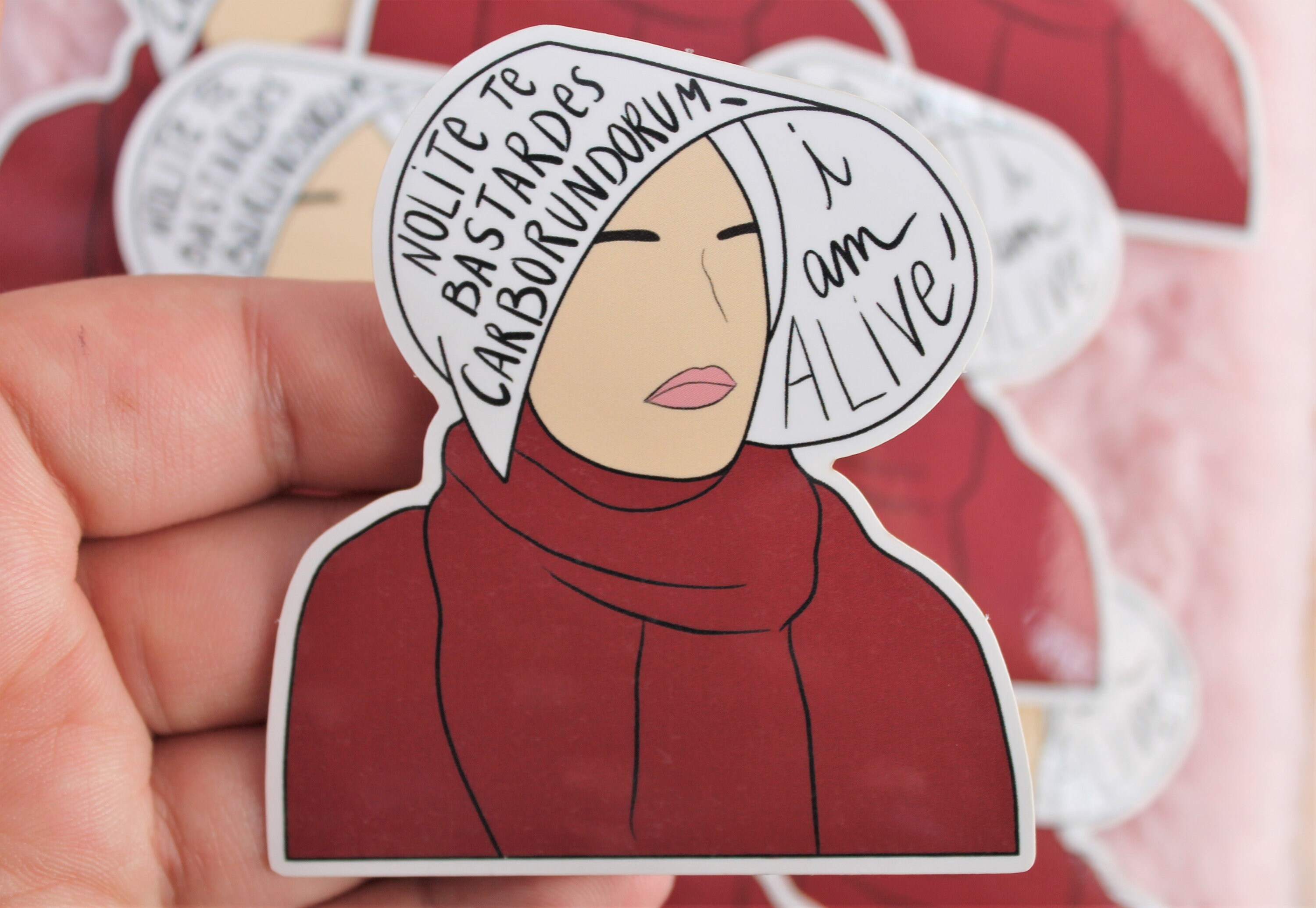 The Handmaid's Tale Sticker Sticker Vinyle OFFRED Cadeau | Etsy