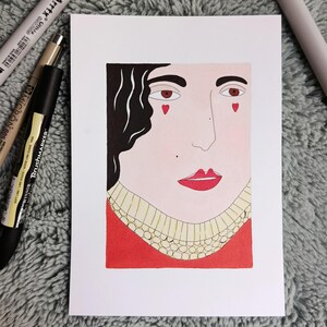 REINA DEL CORAZÓN - Arte original