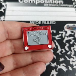 Pin en Email Buffy Will Patrol Tonight - Buffy Summers Pin - Cadeau