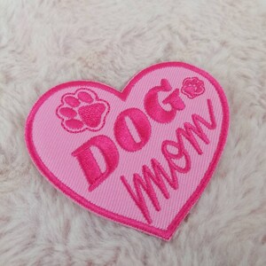 Patch Thermocollant Brodé DOG MOM Amoureux des Chiens Patch Cadeau image 6