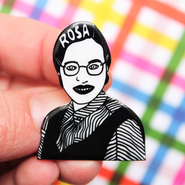 Broche ROSA PARKS - Idée Cadeau