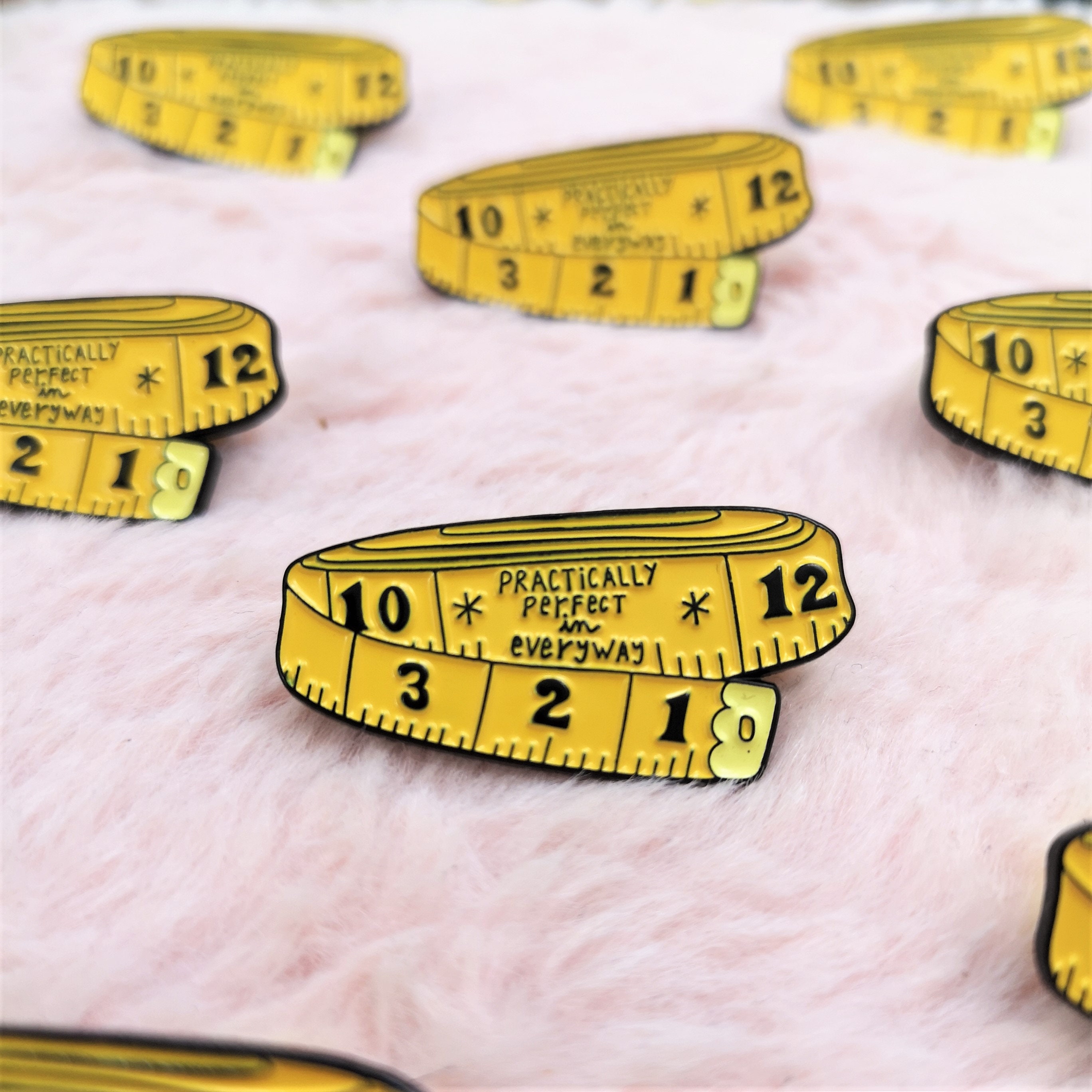 Enamel Pin Tape "PRACTICALLY PERFECT in EVERYWAY" - Gift Idea