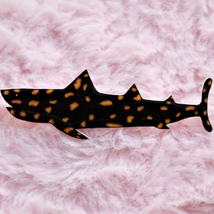 Broche La Vie Aquatique &quot;JAGUAR SHARK&quot; - Wes Anderson Cadeau - Cadeau
