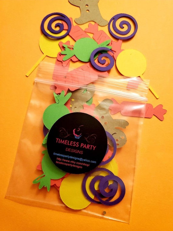 Candyland Party Confetti Candy Birthday Decorations 