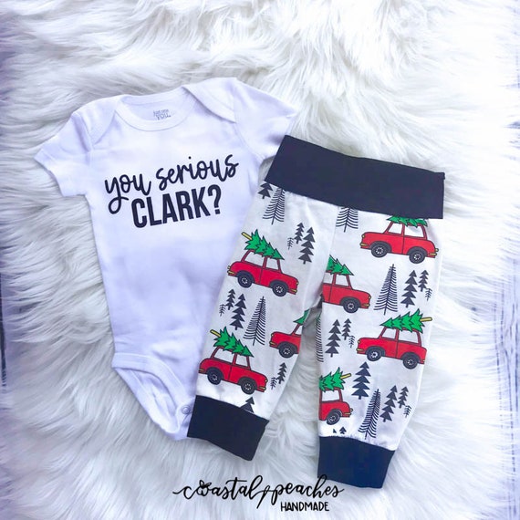 christmas vacation baby outfit