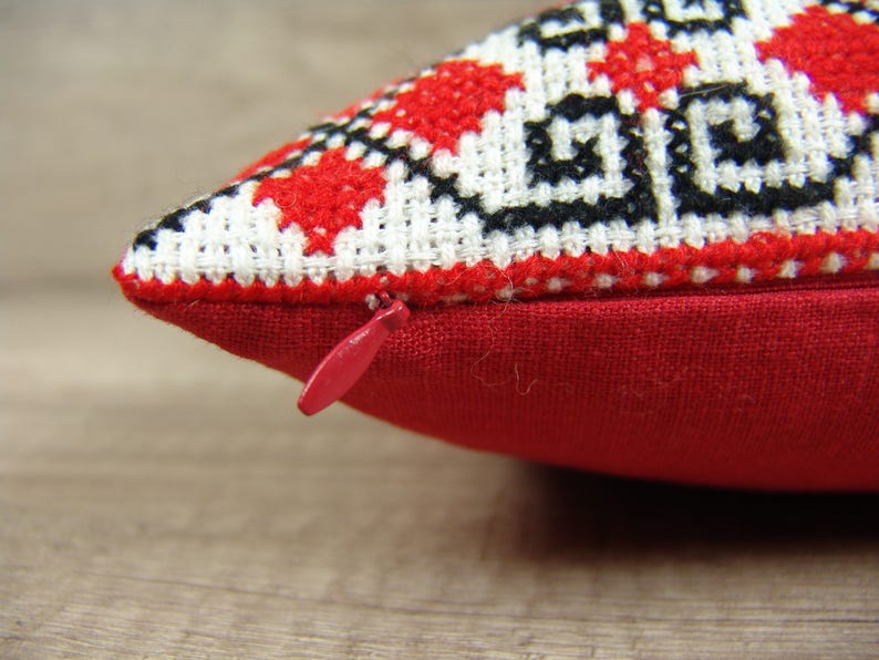 Custom Embroider PILLOW COVER With Text Personalize Hand Etsy